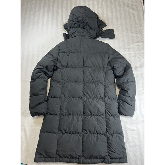L.L. Bean Coat Women’s Size XS Long Down Insulated Puffer Faux Fur Hood READ - Picture 6 of 10